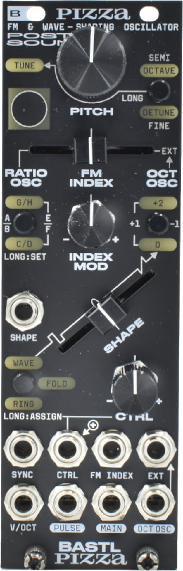 Bastl Pizza FM & WAVE-SHAPE Oscillator – Steep St.