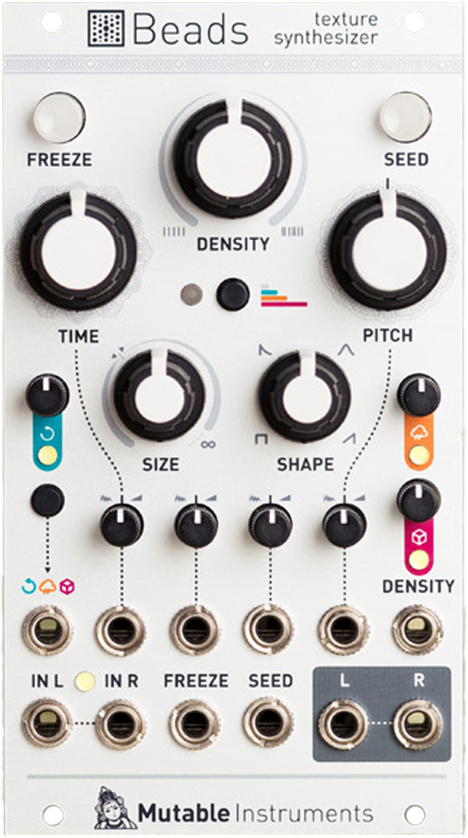 Mutable Instruments Beads - Eurorack Synth Module – Steep St. Mutable Instruments Beads - Eurorack Synth Module – Steep St.