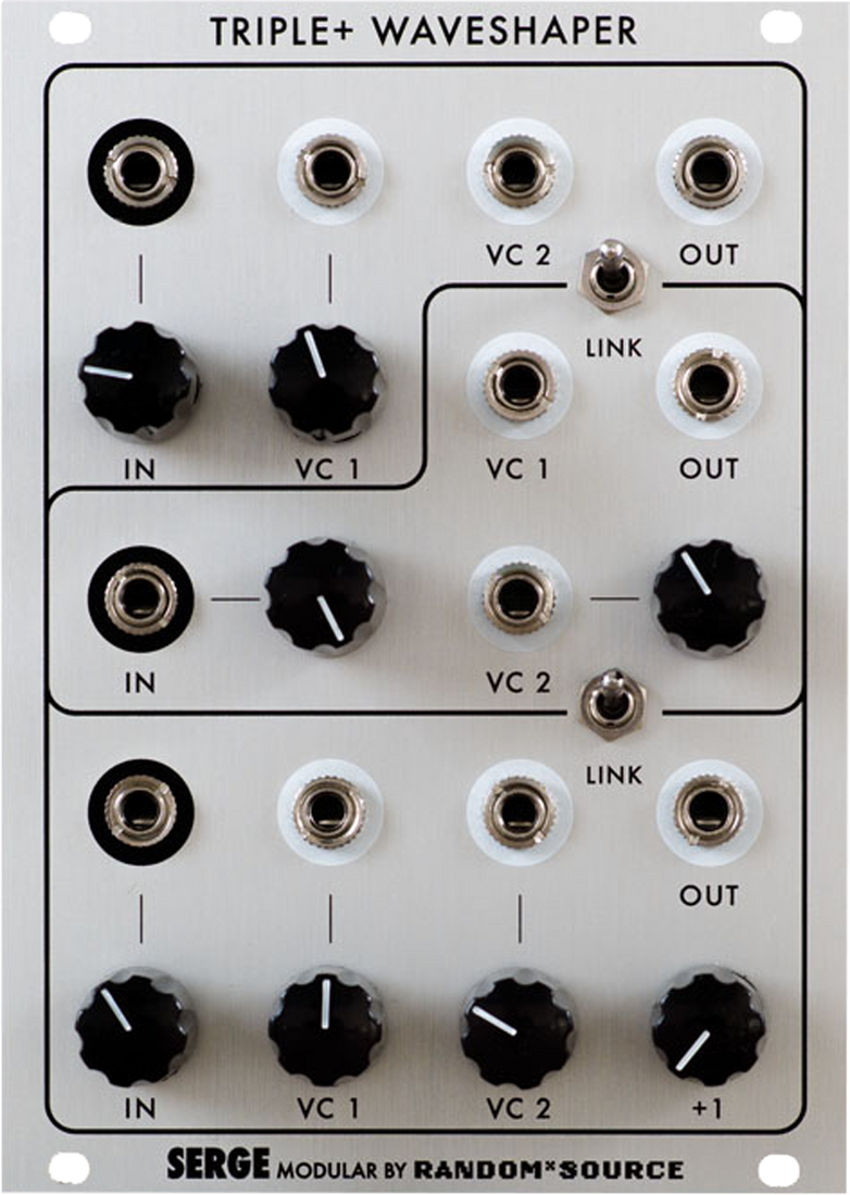 Serge Triple+ Waveshaper (TWS+)