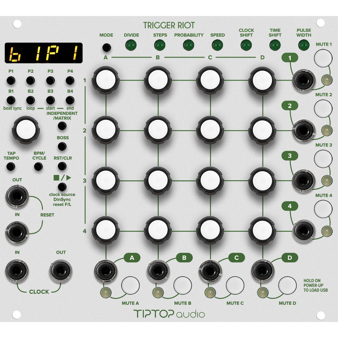 Trigger Riot - Sequencer (White)